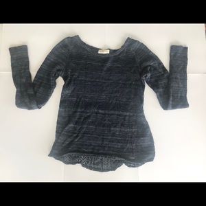 Hollister Navy Blue Sweater